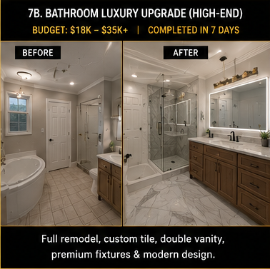 Luxury Bathroom Upgrade